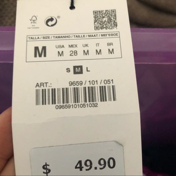 Zara NEW animal print jacquard cardigan - Picture 6 of 6